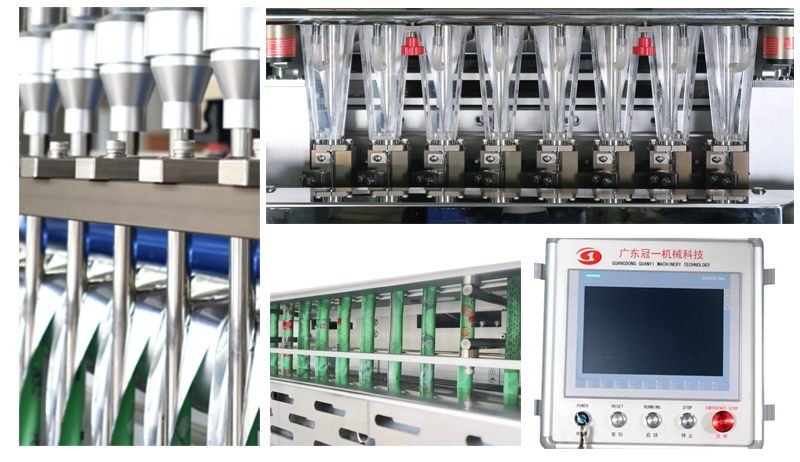 GY-750 Multi-lane packaging machine complete line