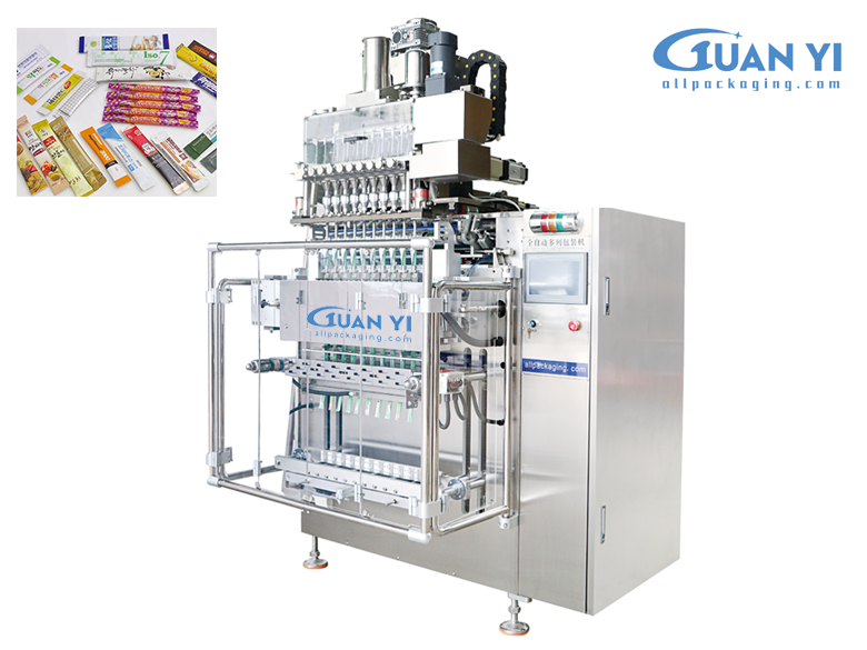 Ten-lane packaging machine